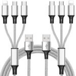 3-in-1 Multi Charging Cable (2 Pack) - 5FT Universal