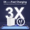 Fast Charging iPhone Charger & Cables - 2 Pack