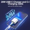 Fast Charging iPhone Charger & Cables - 2 Pack