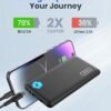 INIU Slimmest 10000mAh Fast Charging Power Bank